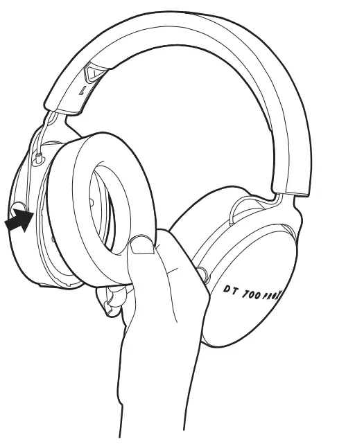 beyerdynamic DT 700 Pro X Professional Headphones - fig 2