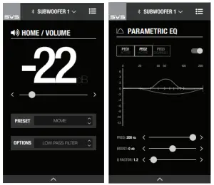SVS Subwoofer App