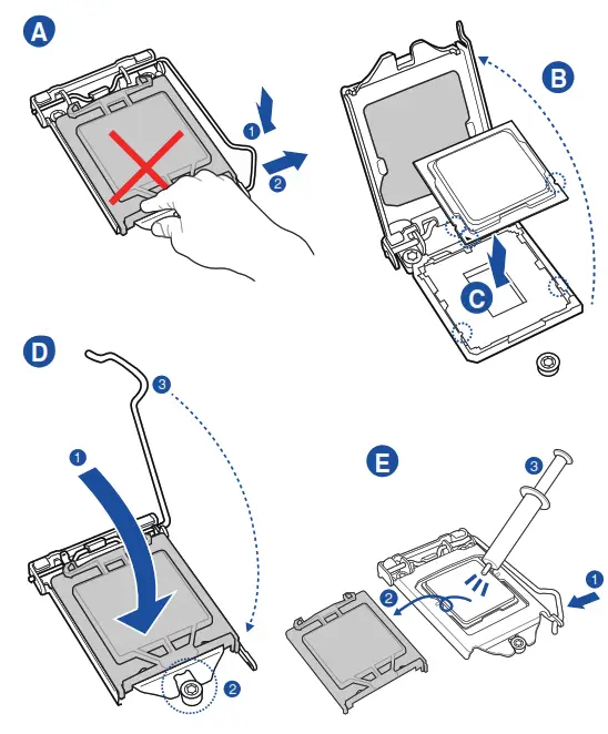 ASUS Motherboard Prime H510M-A Wifi - CPU