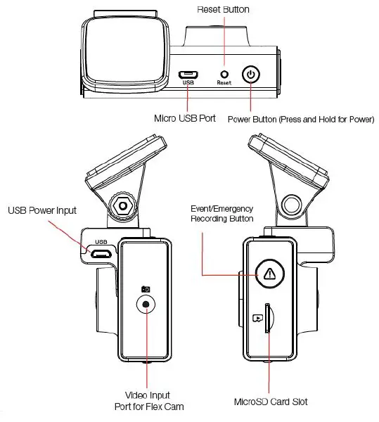 Cobra SC200 Configurable Dash Cam 3