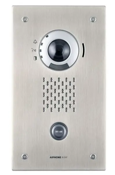 AIPHONE IX-DVF-HW IX Series Video Door station with Hand Wave Call Button and Surface Mount IMAGE