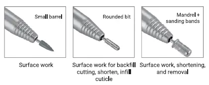 AIRSEE DR-203C Portable Electric Nail Drill fig 2