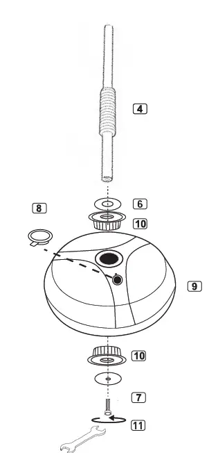pure boxing 8903PPG Punch and Play Punching Bag For Kids 1