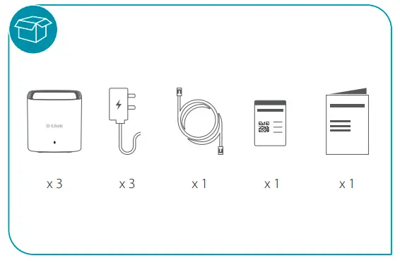 D-Link- M15- AX1500- Wi-Fi- 6- AI -Mesh -System- fig 1