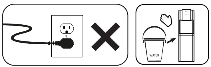 GLACIER BAY LY619 High Efficiency Bottom Loading Water Dispenser fig1