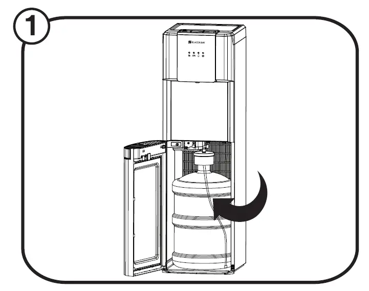 GLACIER BAY LY619 High Efficiency Bottom Loading Water Dispenser fig5