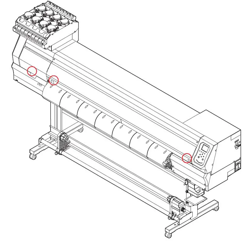 Mimaki TS100-1600 Inkjet Printer fig5