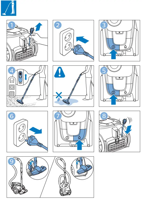 PHILIPS FC9352 PowerPro Compact Bagless Vacuum Cleaner - 4