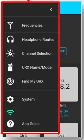 ZAXCOM URX50 GUI Bridge and Remote-Fig2