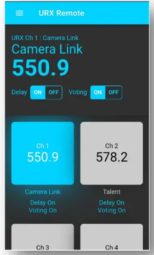 ZAXCOM URX50 GUI Bridge and Remote-Fig3