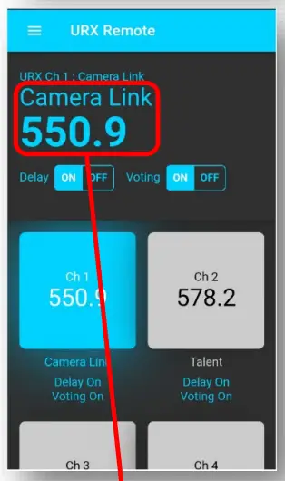 ZAXCOM URX50 GUI Bridge and Remote-Fig4