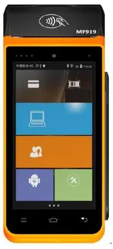MoreFun MF919 Handheld Smart POS Terminal POS Printer EMV PCI EDC PRO