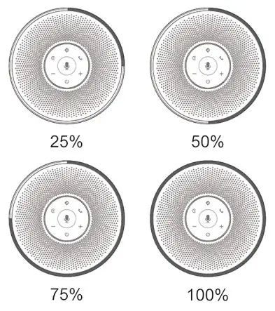 EMEET Smart Conference Speaker Shuts down