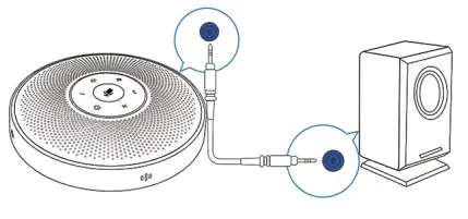 EMEET Smart Conference Speaker Volume