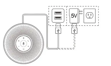 EMEET Smart Conference Speaker adapter