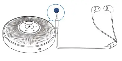 EMEET Smart Conference Speaker earphone