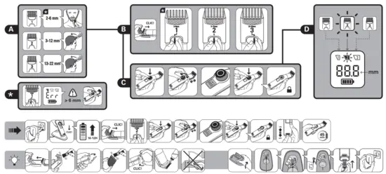 Rowenta 1800127810 Hair Trimmer - Fig