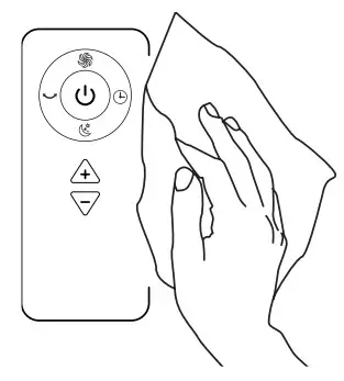 djive 2 in 1 bladeless Tower Fan Air Cleaner DANGER – used for a long time