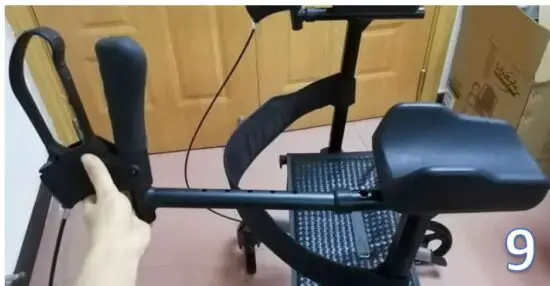 Ausnew -Homecare -Service VP187F -Lightweight- Forearm- Walker- Rollator- 5