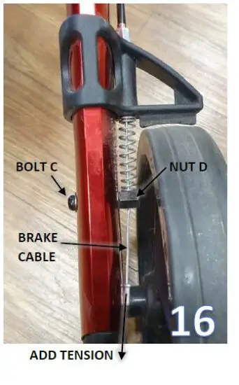 Ausnew -Homecare -Service VP187F -Lightweight- Forearm- Walker- Rollator- 9