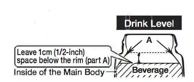 ZOJIRUSHI SM-S Stainless Mug FIG 2