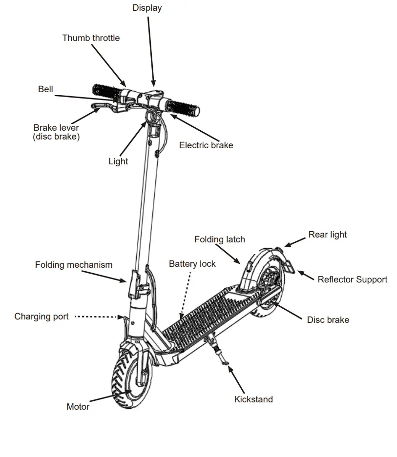 HIBOY-S2R-Electric-Scooter-Detachable-Battery-2