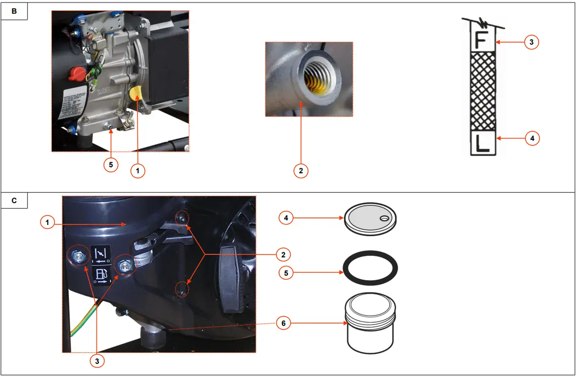 KOHLER 3000 TB UK C5 Portable Power Generator - fig 5