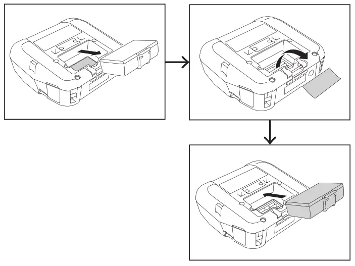 brother Portable Printers - battry 2