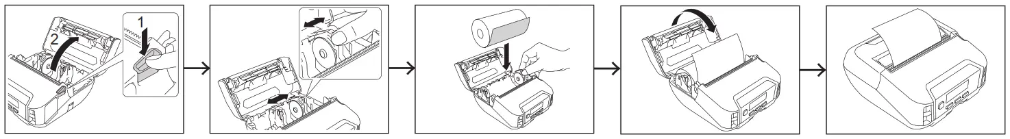 brother Portable Printers - insert