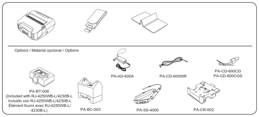 brother Portable Printers - option