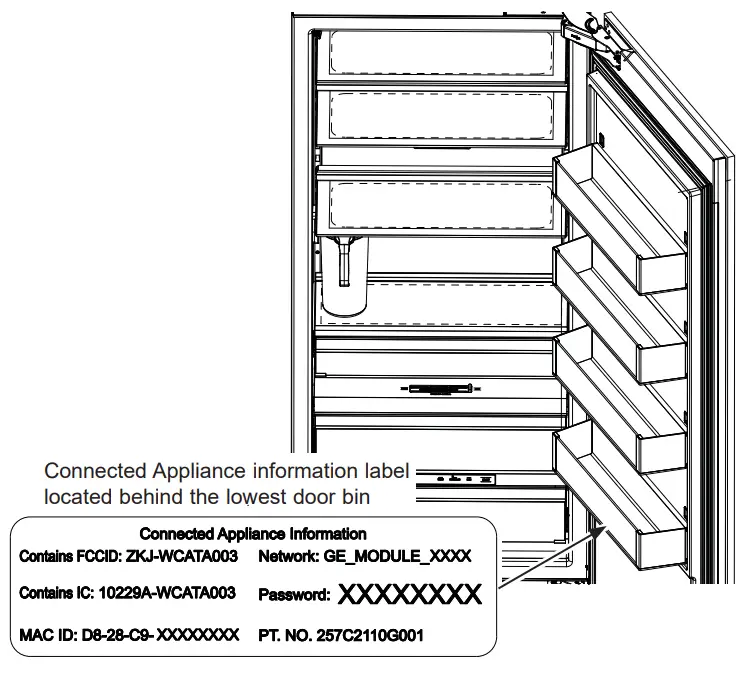 MONOGRAM 18Inch 24 Inch and 30 Inch Built-In Column Freezers - fig 8