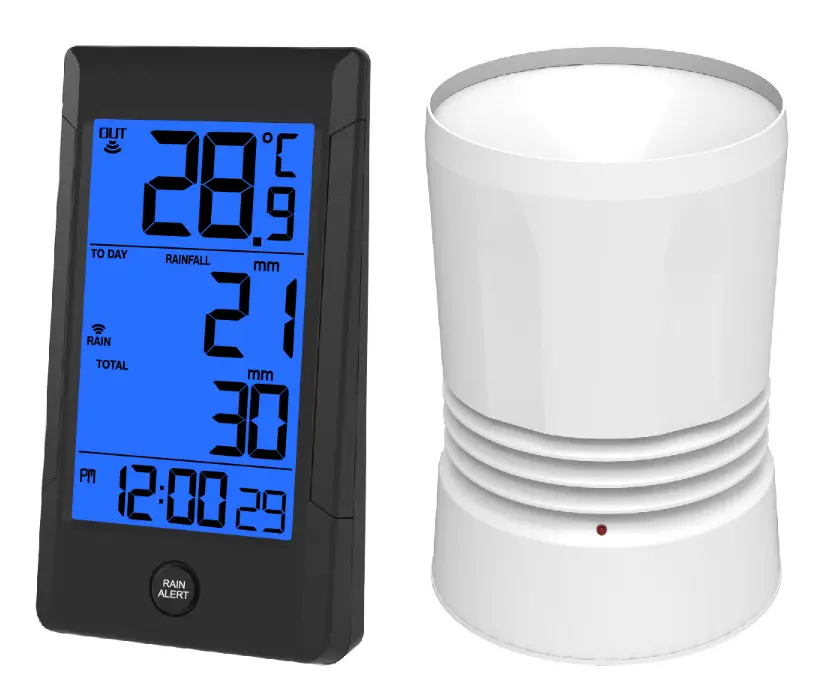 Fuzhou-Ewetime-Electronic-Wireless-Rain-Gauge-product