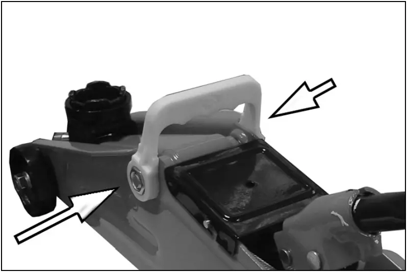 Clarke CTJ2CBB HYDRAULIC TROLLEY JACK A