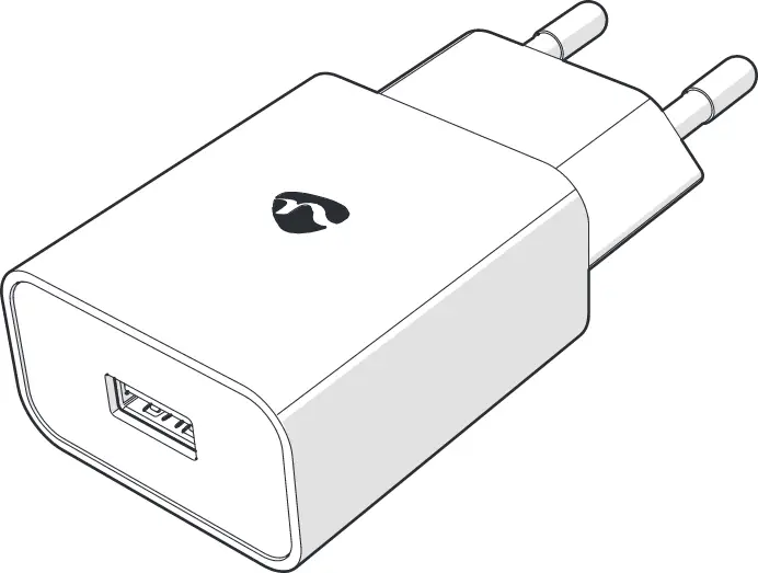 Nedis Wchau212abk | Wchau212awt Universal Wall Charger User Manual