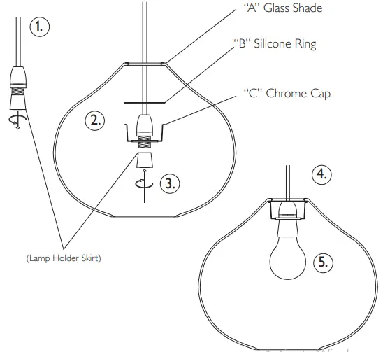 JOHN LEWIS Raindrop Ribbed Glass Parts List2