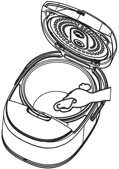 mistral MRC509 Digital Rice Cooker - Fig 8