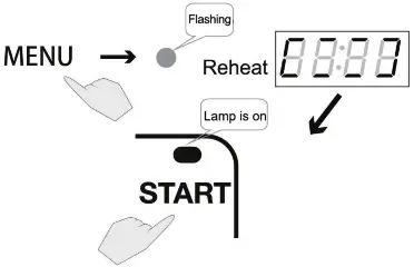 mistral MRC509 Digital Rice Cooker - Start Icon 4