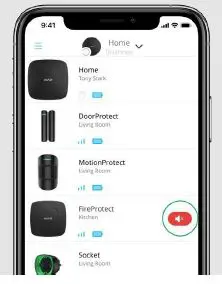 AJAX FireProtect Plus Intruder Detector fig-3