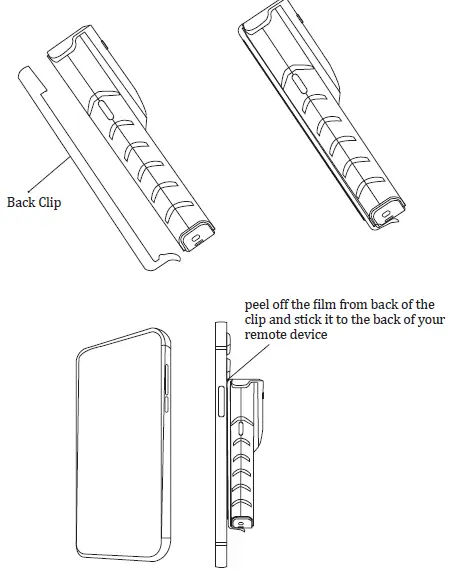 NETUM E800 Bluetooth 2D Barcode Scanner FIG 2