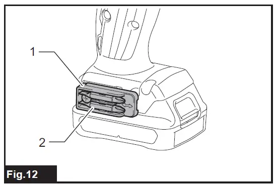 makita XFD10Z 18V LXT Lithium-Ion Cordless Driver-Drill FIG 12