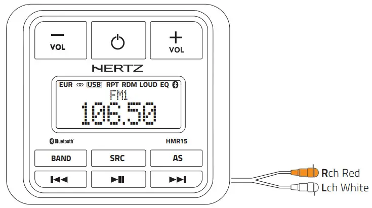 HERTZ HMR 15 Marine Car Audio Systems - figure 10