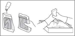 To apply air filter oil to the air filter 2