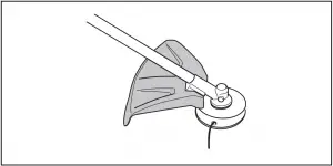 To do a check of the cutting attachment guard