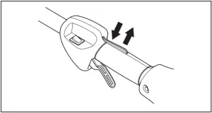 To do a check of the throttle trigger lockout 2
