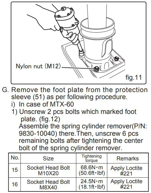 mikasa MTX-60E Tamping Rammer Petrol Owner's Manual - Drain oil from drain plug