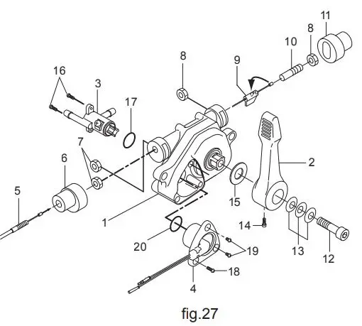 mikasa MTX-60E Tamping Rammer Petrol Owner's Manual - Fig 27