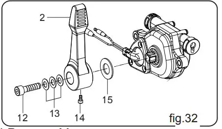 mikasa MTX-60E Tamping Rammer Petrol Owner's Manual - Fig 32
