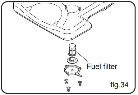 mikasa MTX-60E Tamping Rammer Petrol Owner's Manual - Fig 34
