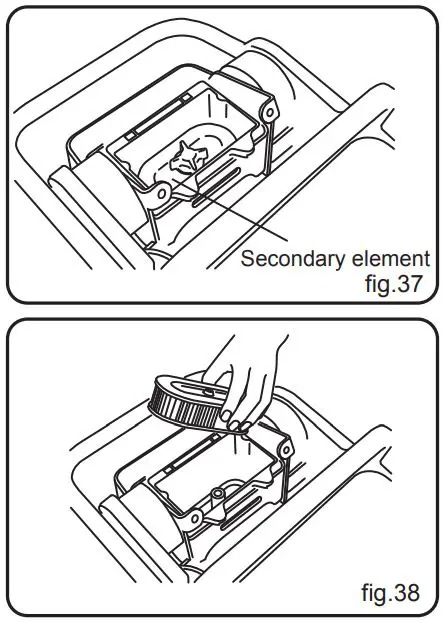 mikasa MTX-60E Tamping Rammer Petrol Owner's Manual - Fig 37,38