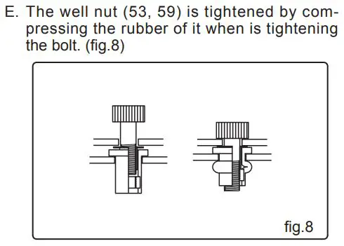 mikasa MTX-60E Tamping Rammer Petrol Owner's Manual - Reassembly